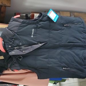 Columbia Down Hooded Vest